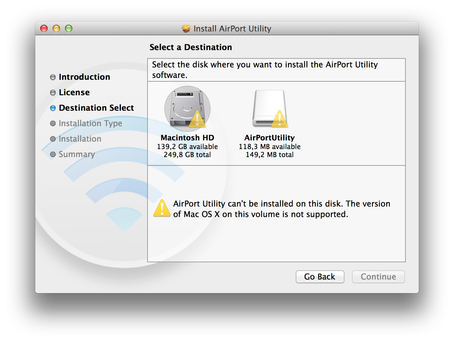 airport utility 6.3.1